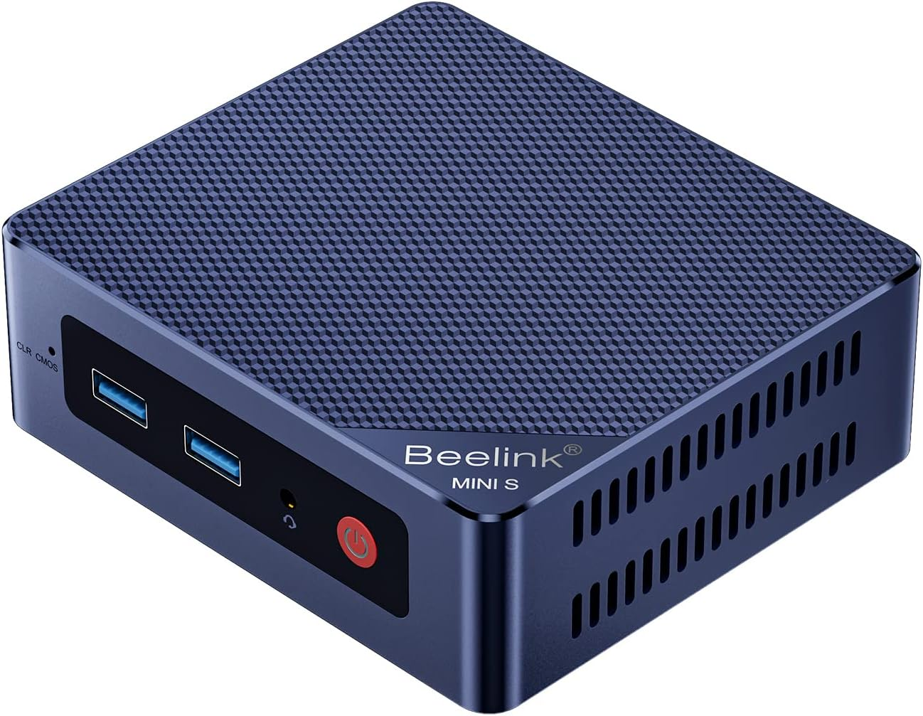 Beelink Mini PC, Mini S13 Mini Computer with Twin Lake-N150 (4C/4T), Max Turbo 3.6 GHz, 16G SO-DIMM DDR4 3200 MHz, 500G M.2 2280 SATA3 SSD, Supports WiFi 6/1000 Mbps/BT 5.2/Dual HDMI