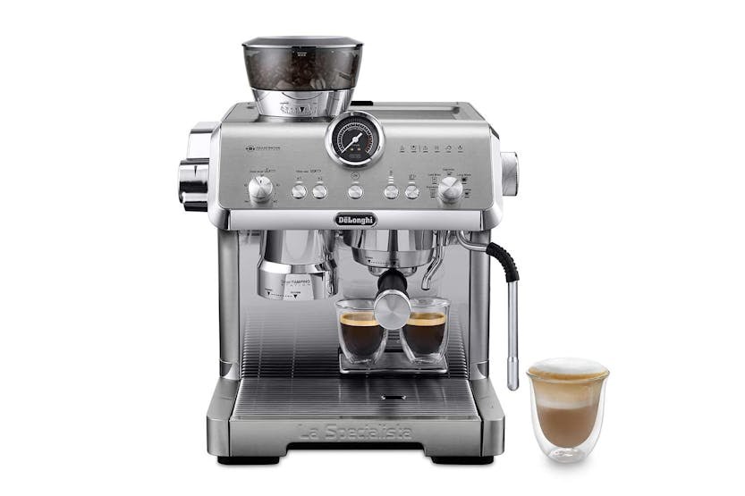 De'Longhi La Specialista Opera Bean-to-Cup Coffee Machine with Home Café Kit | EC9555.M | Stainless Steel