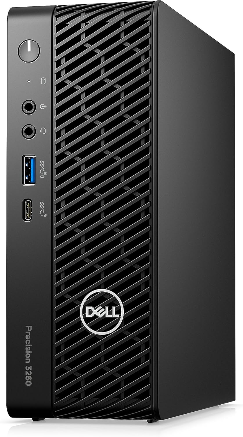 Dell Precision 3260 Compact Workstation – i7-12700 (12 Cores, 4.9GHz), NVIDIA Quadro P1000, 2TB PCIe Gen 4.0 X4 NVMe, 32GB DDR5, GbE, Windows 11 Pro (Renewed)