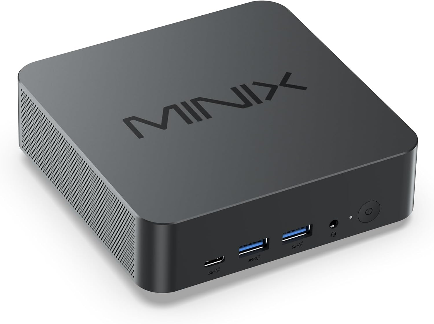 MINIX N713 Mini PC, Intel 13th i7-13620H (up to 4.9GHz) 1TB M.2 PCIe 4.0 SSD 32GB (16GBx2) DDR5 Mini Desktop Computer Quad Display/TB4 8K/2xHDMI/USB-C/Dual LAN for Business Home Office