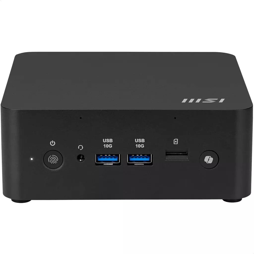 MSI CubiNUC AI+ Mini PC, Intel Core Ultra 9 288V, 32GB LPDDR5, 1TB SSD, Intel Arc Graphics, Thunderbolt 4, Wi-Fi 6E