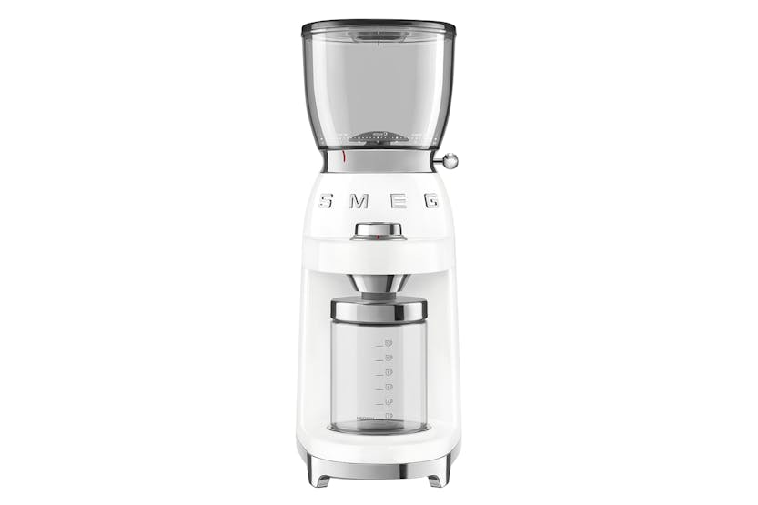 Smeg 50's Retro Style Coffee Grinder | CGF01WHUK | White