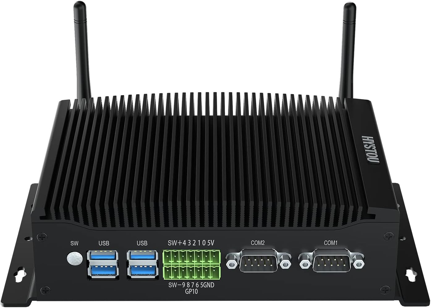 HYSTOU Industrial Mini PC Windows 11pro, 16GB DDR4 512GB SSD, i5-10210U(up to 4.2GHz) 4 Cores 8 Thread Small Desktop Computers, 4K Triple Display, WIFI2.4G+5.0G, TPM2.0