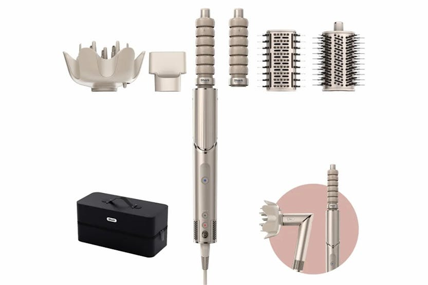 Shark FlexStyle 5-in-1 Air Styler & Hair Dryer Set | HD446SLUK | Stone