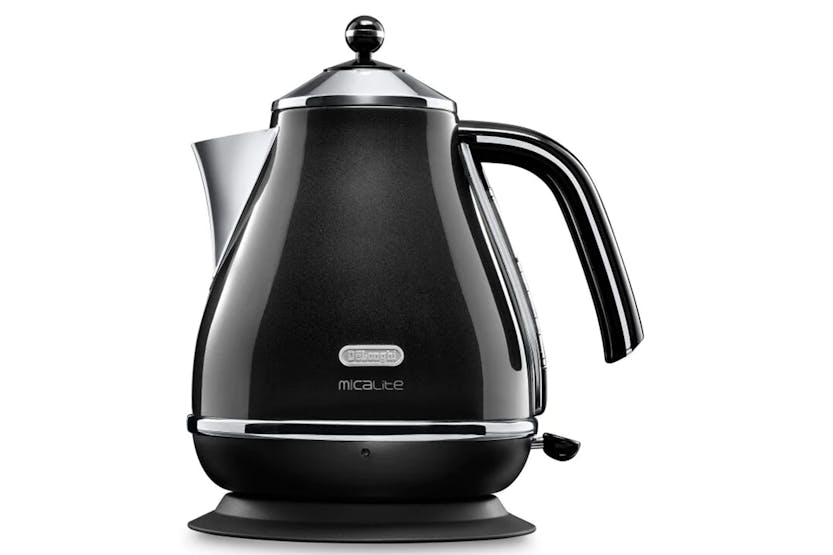DeLonghi 1.7L Icona Micalite Kettle | KBOM3001.BK | Black