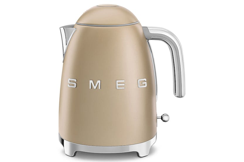 Smeg 1.7L 50's Style Kettle | KLF03CHMUK | Champagne Gold