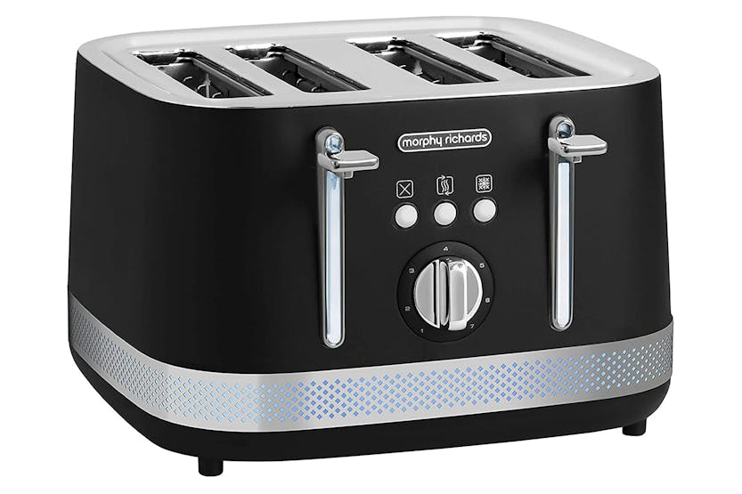 Morphy Richards Illumination 4 Slice Toaster | 248020 | Black