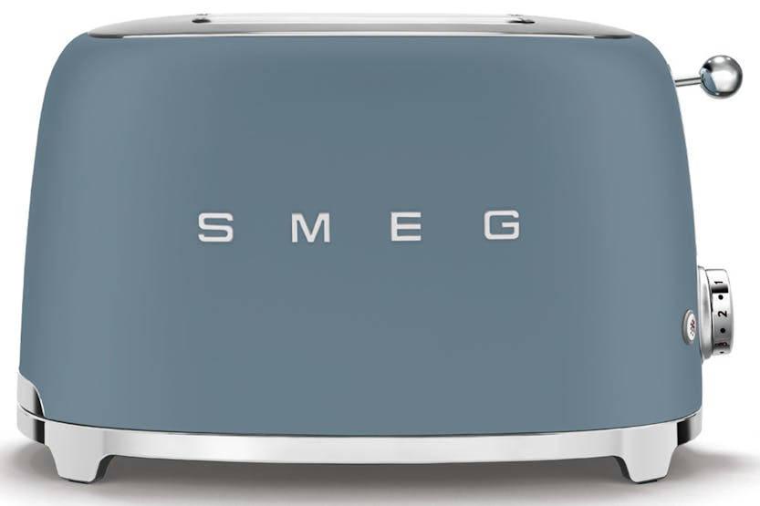 Smeg 50's Style 2 Slice Toaster | TSF01SBMUK | Storm Blue