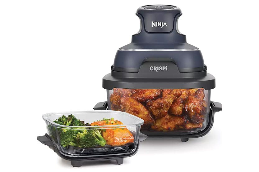 Ninja Crispi 4-in-1 Portable Glass Air Fryer | FN101UKGY | Blue