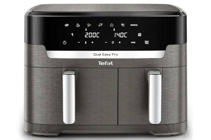 Tefal 11L Easy Fry Dual XXL Air Fryer | EY942HG0 | Charcoal Grey
