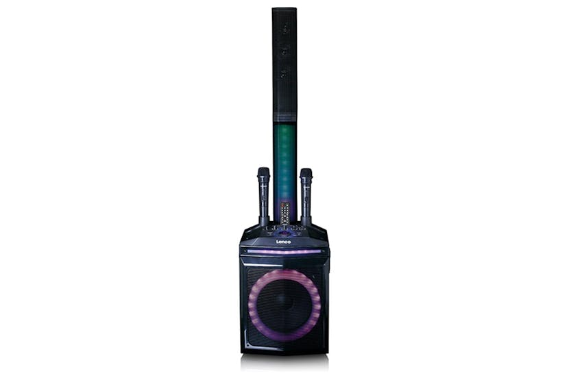 Lenco | Bluetooth Party Speaker | With Light Column And 2 Mic
