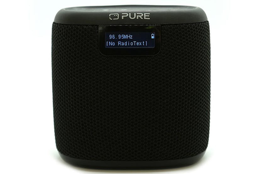 Pure Woodland Mini Bluetooth Speaker with Radio | Black