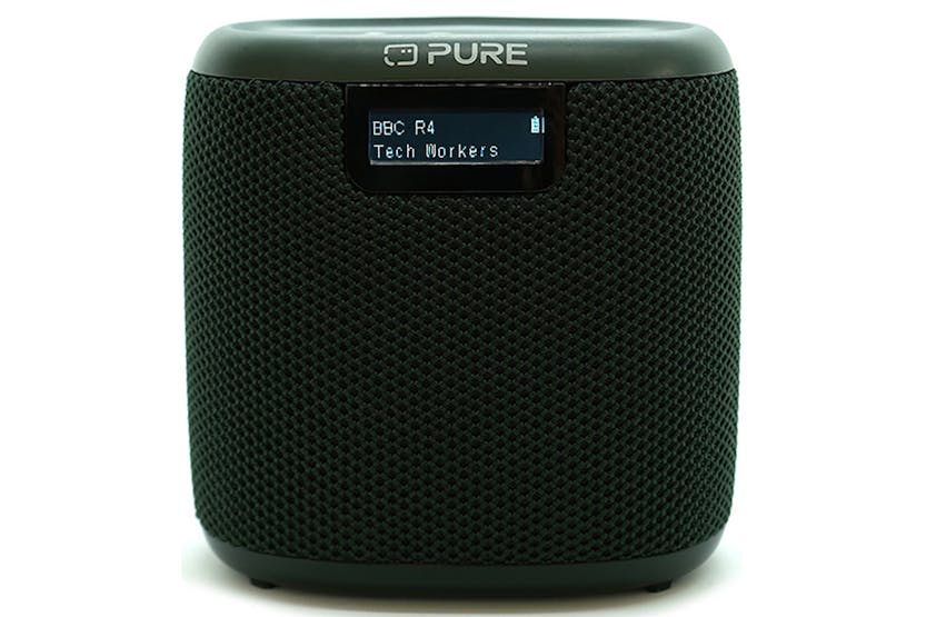 Pure Woodland Mini Bluetooth Speaker with Radio | Green