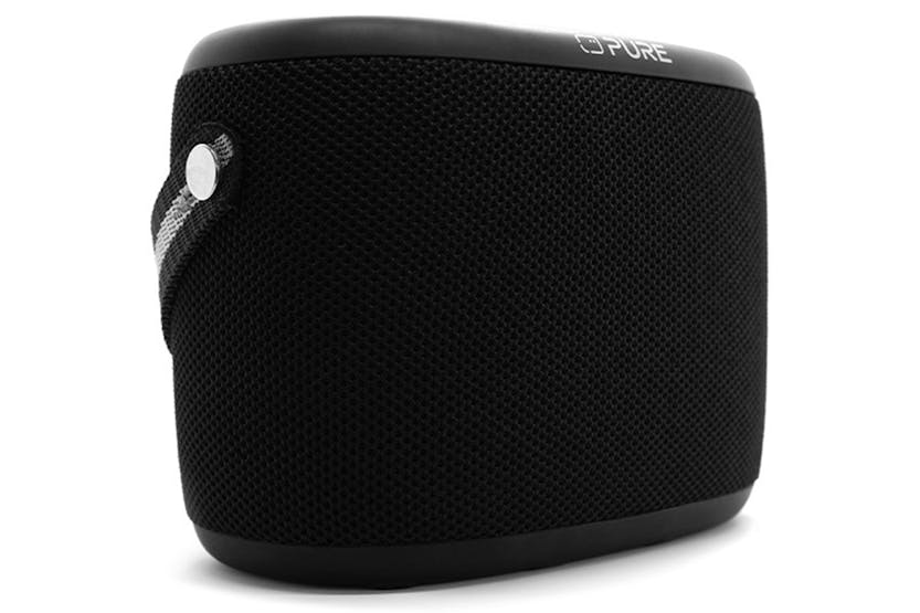 Pure Woodland Portable Bluetooth Speaker with Radio | Black