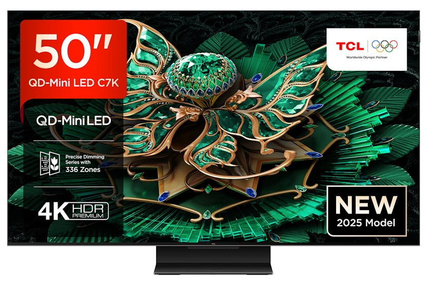 TCL 50" QLED 4K Ultra HD Mini LED Smart TV | 50C7K