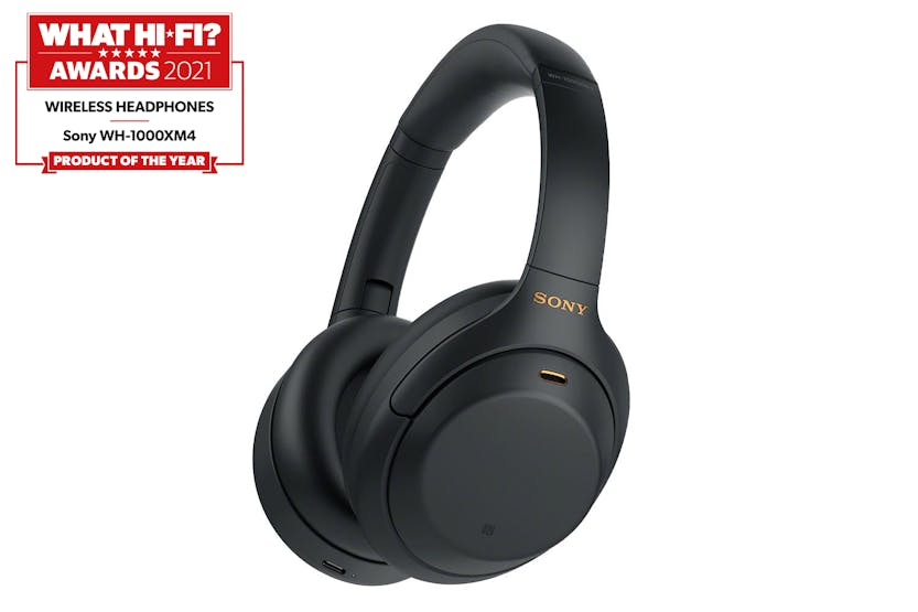 Sony WH-1000XM4 Over-Ear Wireless Noise Cancelling Headphones | Black