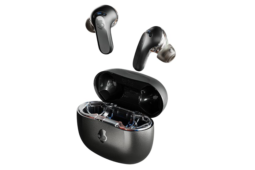 Skullcandy Rail ANC True Wireless Earbuds with Active Noise Cancelling | True Black