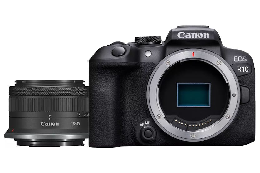 Canon EOS R10 Mirrorless Camera with RF-S 18-45mm Lens | Black