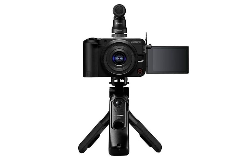 Canon EOS R50 V Mirrorless Camera Creator Kit with RF-S 14-30 mm f/4-6.3 IS STM PZ Lens