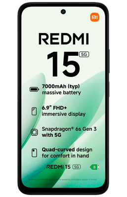 Xiaomi Redmi 15 5G 256GB Black