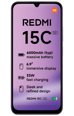 Xiaomi Redmi 15C 5G 128GB Purple