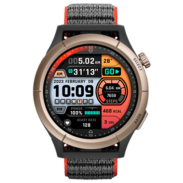 Amazfit Cheetah Pro Gold (Black Nylonband)