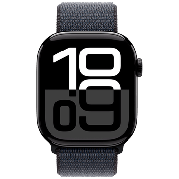 Apple Watch Series 10 46mm Black (Black Nylon Strap)
