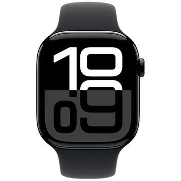 Apple Watch Series 10 46mm Black (Black Rubber Strap M/L)