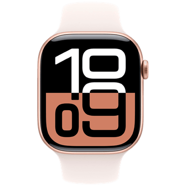 Apple Watch Series 10 4G 46mm Gold (Rose Rubber Strap M/L)