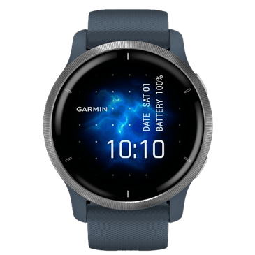 Garmin Venu 2 Silver Blue Band