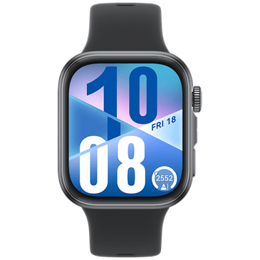 Huawei Watch Fit 4 Grey (Black Rubber Strap)