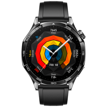 Huawei Watch GT 5 46mm Black (Black Rubber Strap)