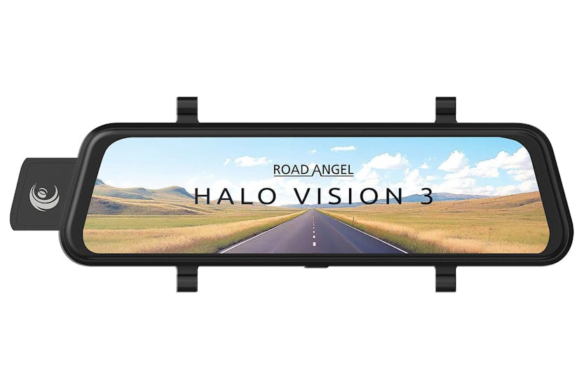 Road Angel Halo Vision 3 4K Front & Rear Anti-Glare Mirror Dash Camera