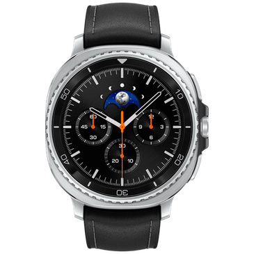 Samsung Galaxy Watch 8 Classic Silver (Black Strap)
