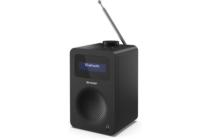 Sharp | Sharp Tokyo Mono Dab Radio - Midnight | Digital Radio | Table Top Size | SDR-430B