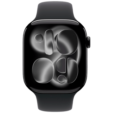 Apple Watch Series 11 46mm 5G Black (Black Rubber Strap S/M)