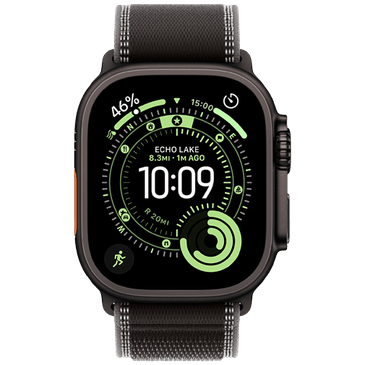 Apple Watch Ultra 3 49mm Black (Black Fabric Strap S/M)