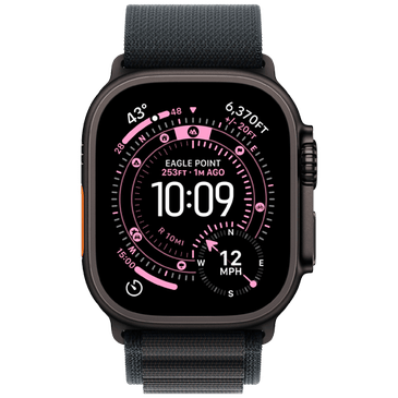 Apple Watch Ultra 3 49mm Black (Black Nylon Strap M)