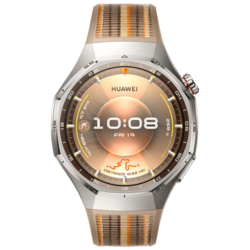 Huawei Watch GT 6 Pro 46mm Silver (Brown Strap)