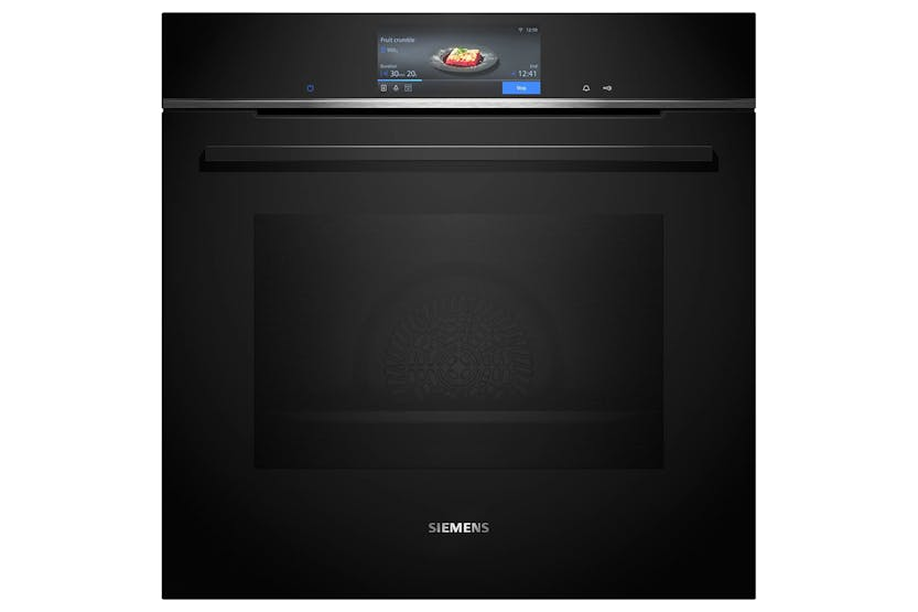 Siemens iQ700 Built-in Single Oven | HB778G3B1B | Black