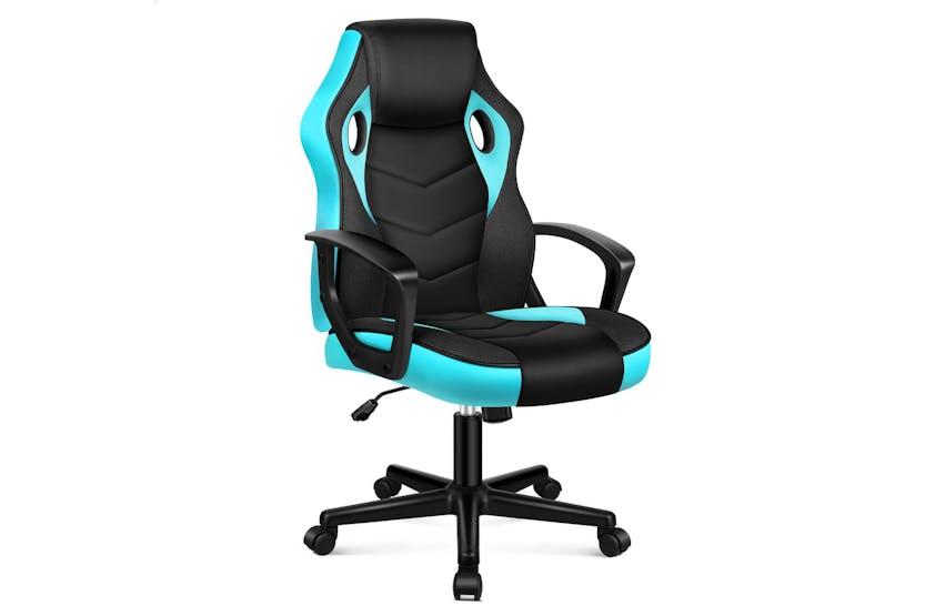 Elfordson Gaming Chair | Leather & Mesh
