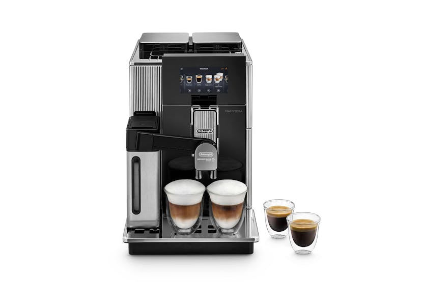 De'Longhi Maestosa Fully Automatic Bean-to-Cup Coffee Machine | EPAM960.75.GLM | Stainless Steel