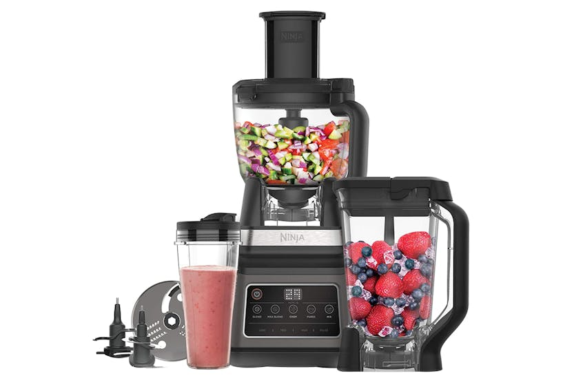 Ninja 3-in-1 Auto-IQ Food Processor | Black/Silver