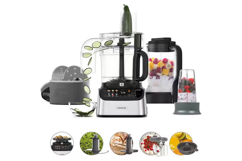 Kenwood MultiPro OneTouch Food Processor & Blender | FDM73.850SS | Black/Brushed Stainless Steel
