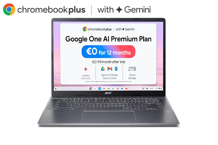 Acer Chromebook Plus 514 14" Ryzen 5 | 8GB | 256GB | Grey