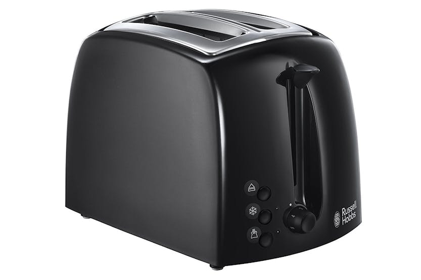 Russell Hobbs Textures 2 Slice Toaster | 21641 | Black