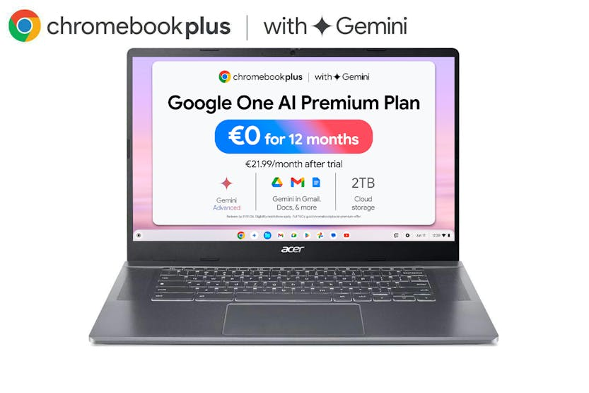 Acer Chromebook Plus 515 15.6" Core i3 | 8GB | 256GB | Iron