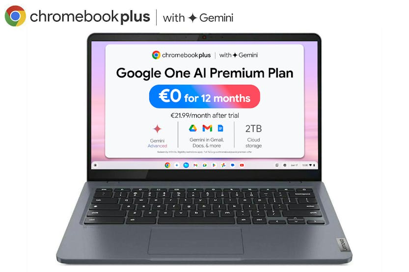 Lenovo IP Slim 3 Chromebook Plus 14IAN8 14" Core i3 | 8GB | 128GB | Storm Grey