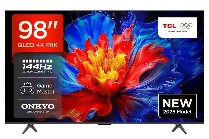TCL T8C 98'' QLED 4K HDR Smart TV | 98T8C