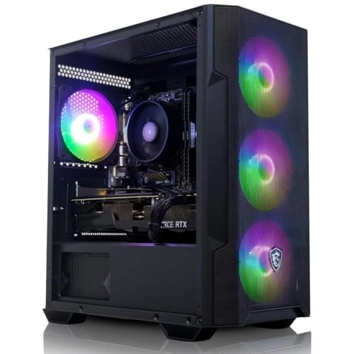 ADMI Gaming PC • Intel Core i5 13400F • NVIDIA RTX 5070 12GB GDDR7 • 32GB DDR4 RAM • 1TB NVMe SSD • 700W PSU • MSI M100R RGB Black Gaming PC Case • WiFi • Windows 11